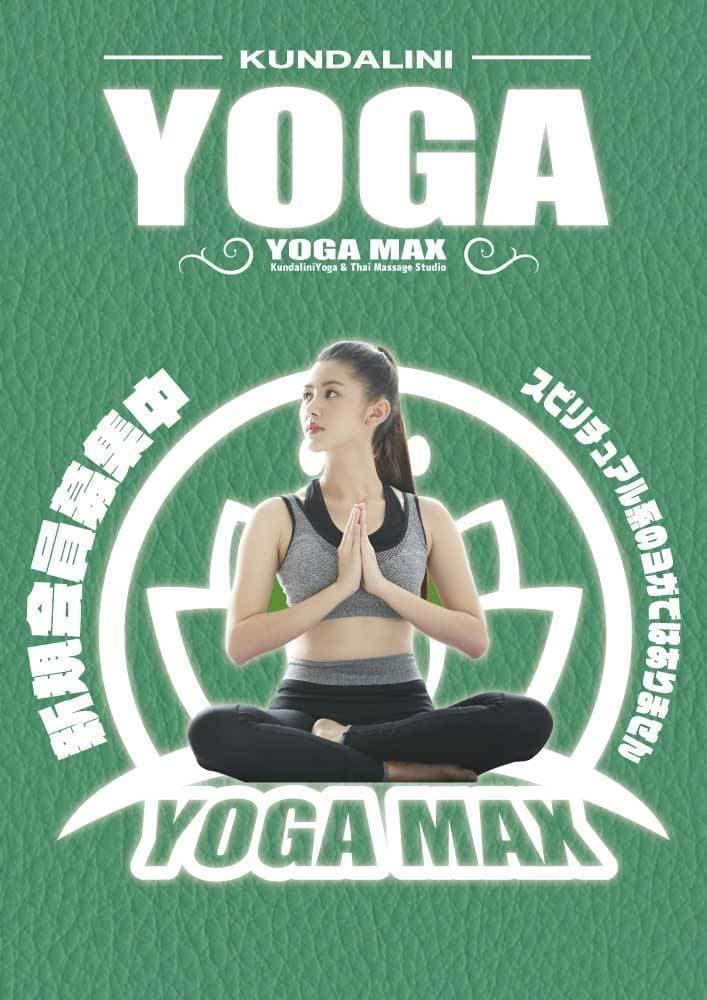 YOGAMAXのチラシ